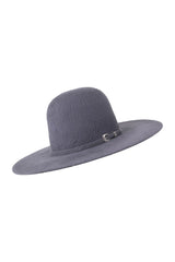 Rock'em 8X Granite Grizzly Fur Open Crown Felt Cowboy Hat