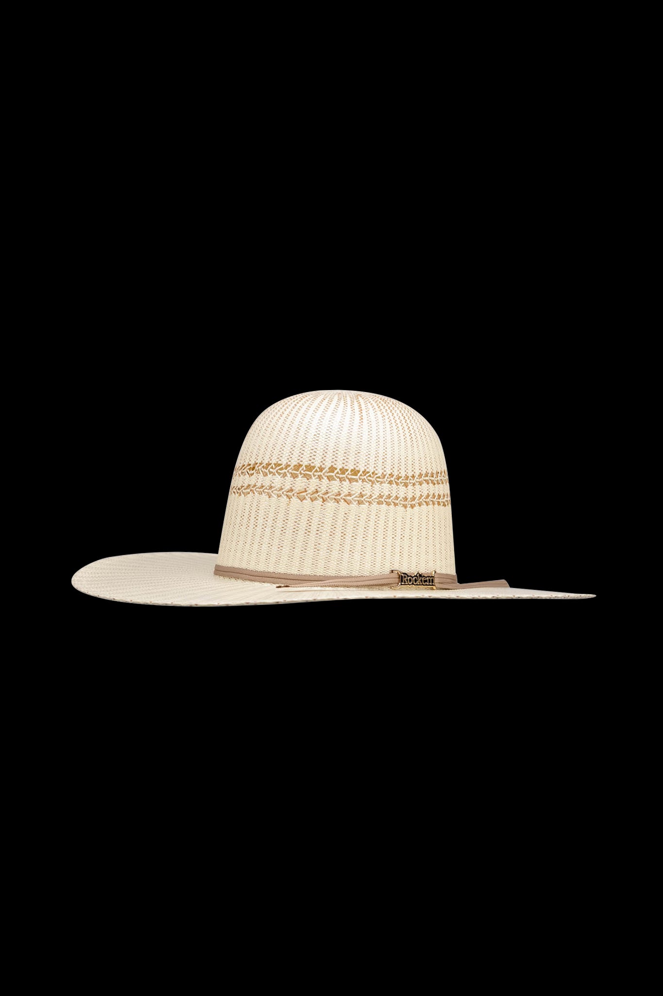 Rock'em 10X Carter Open Crown Straw Hat