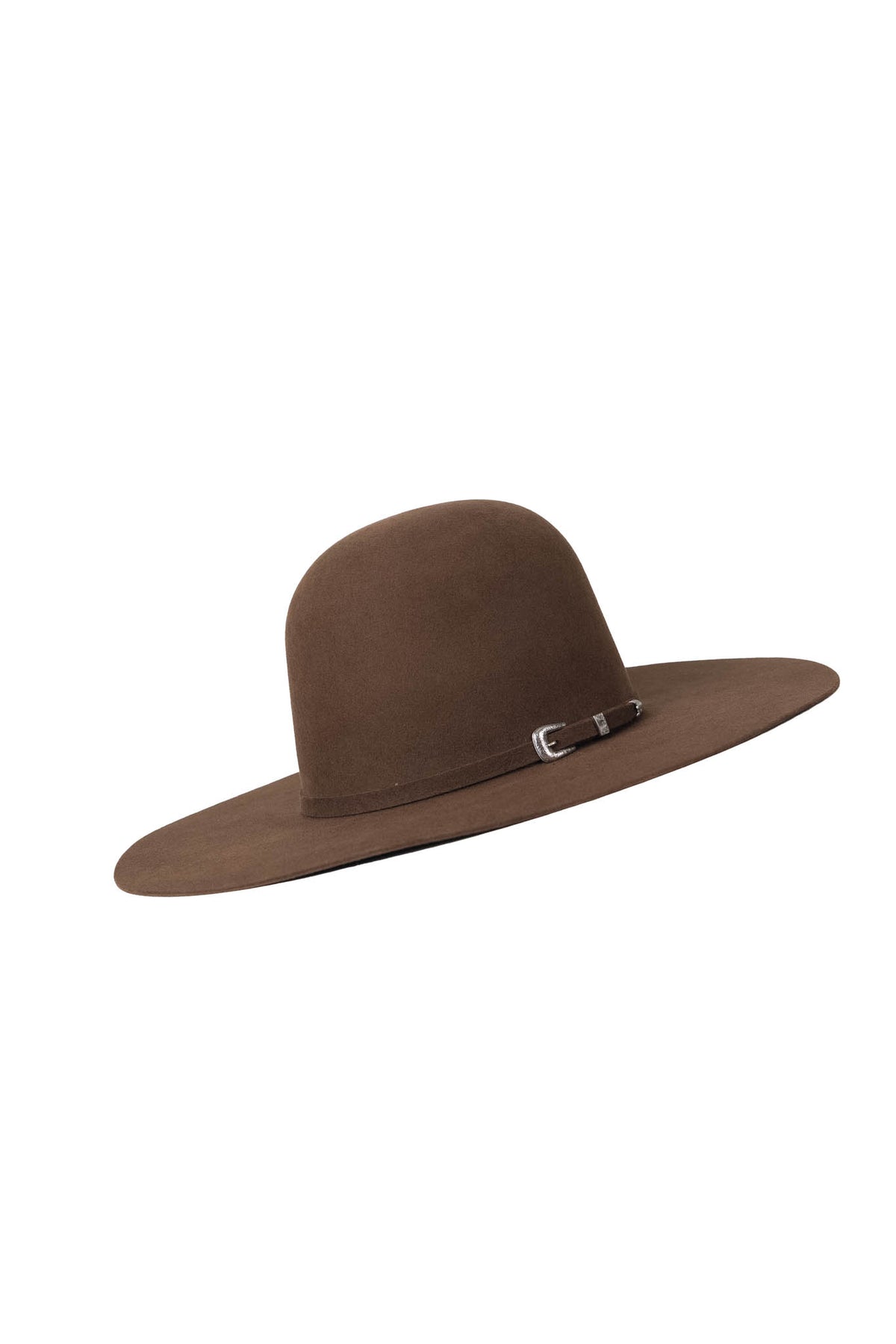 Rock'em 10X Castor Beaver Open Crown Felt Cowboy Hat