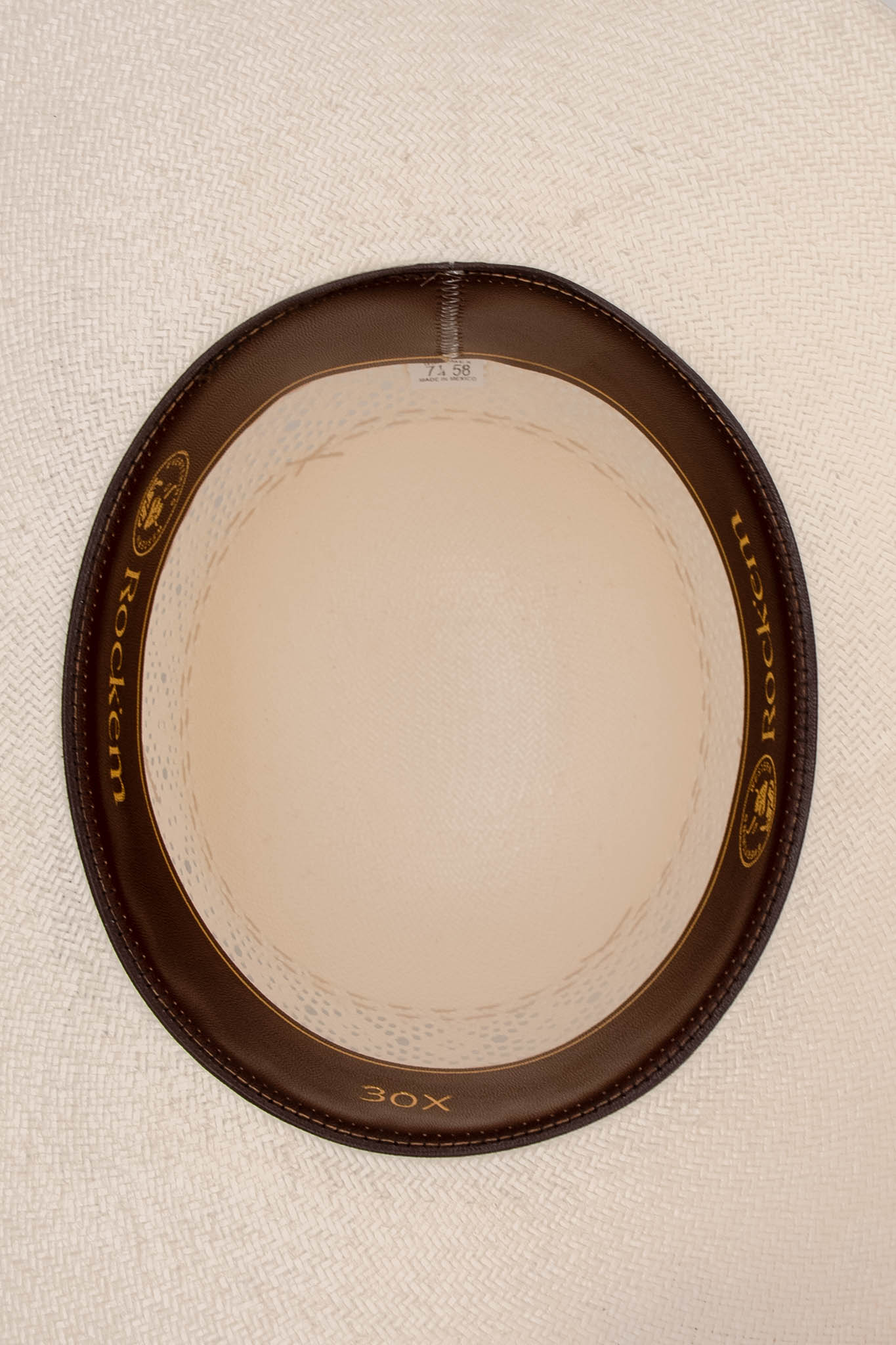 Rock'em 30X Kansas Open Crown Straw Hat
