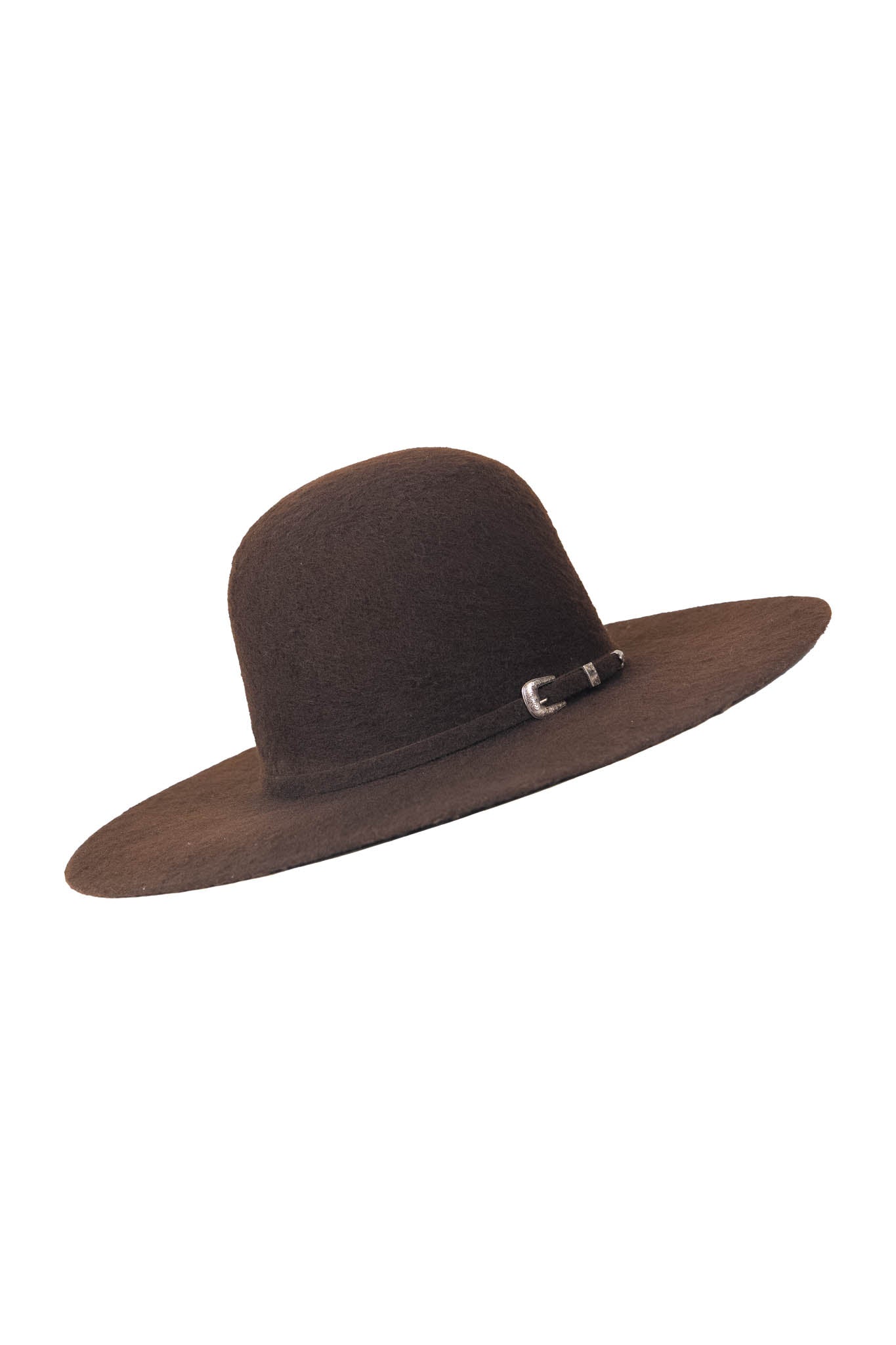 Rock'em 8X Chocolate Grizzly Fur Open Crown Felt Cowboy Hat – Rock'Em