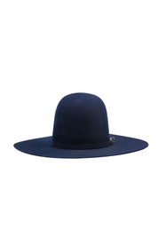 Rock'em 4X Navy Blue Open Crown Felt Cowboy Hat