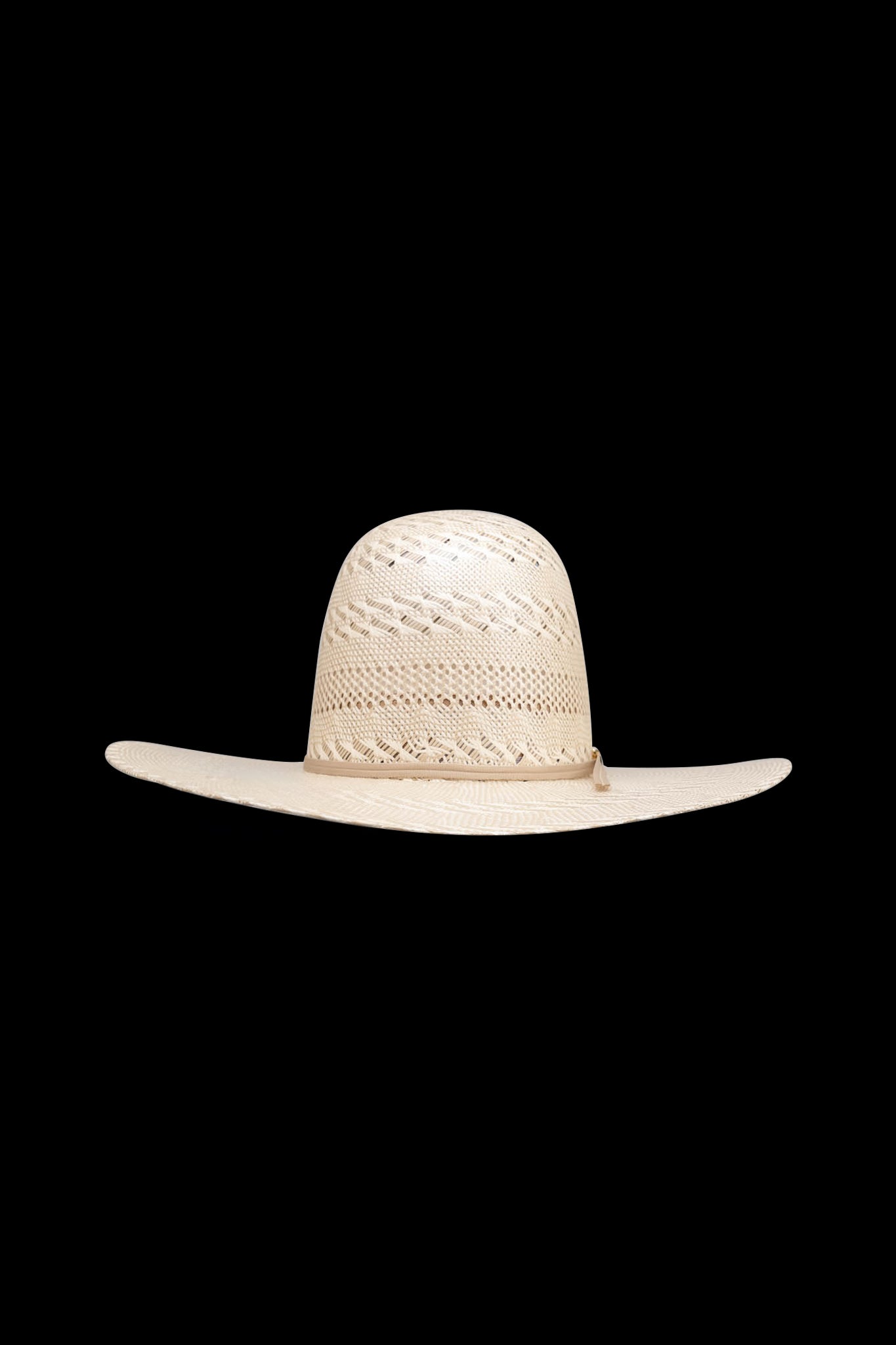 Rock'em 100X Saddle Ridge Open Crown Straw Hat