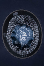 Rock'em 4X Navy Blue Open Crown Felt Cowboy Hat