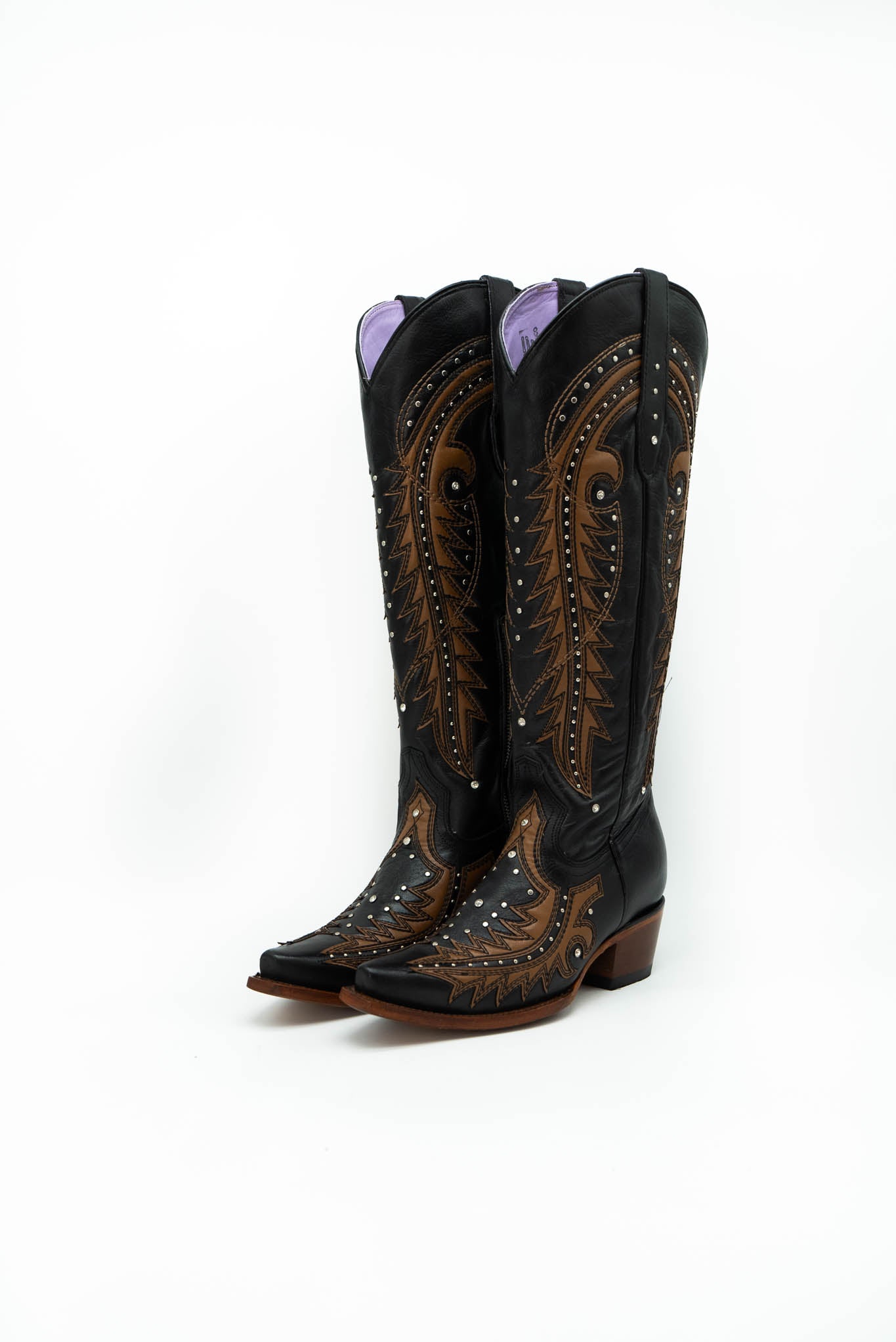 Amanda Tall Snip Toe Cowgirl Boot