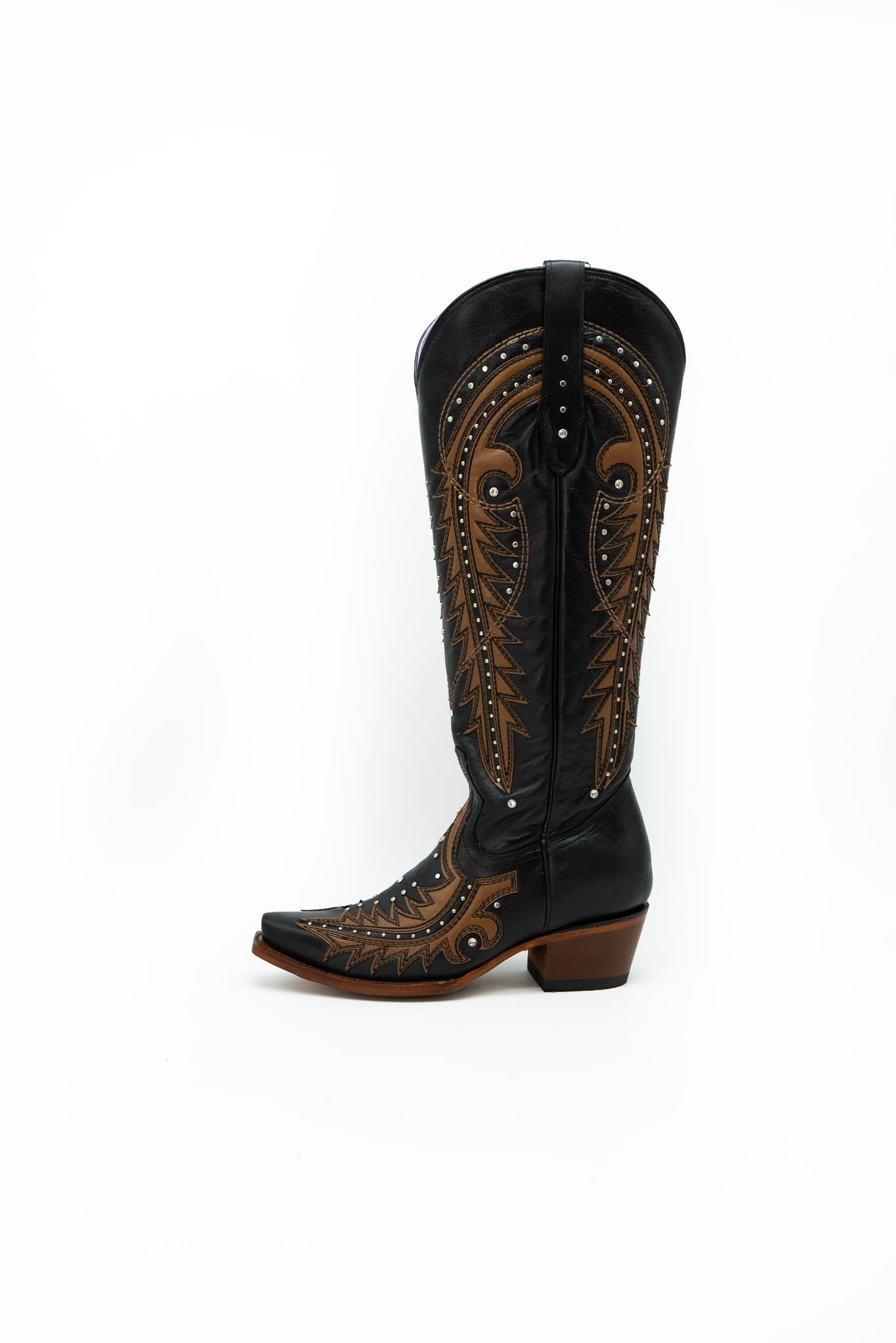 Amanda Tall Snip Toe Cowgirl Boot