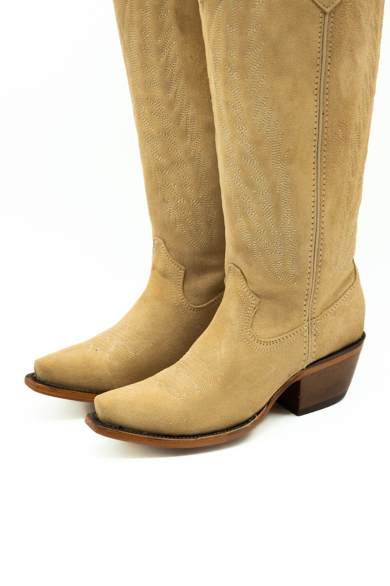 Wide calf hotsell tall suede boots