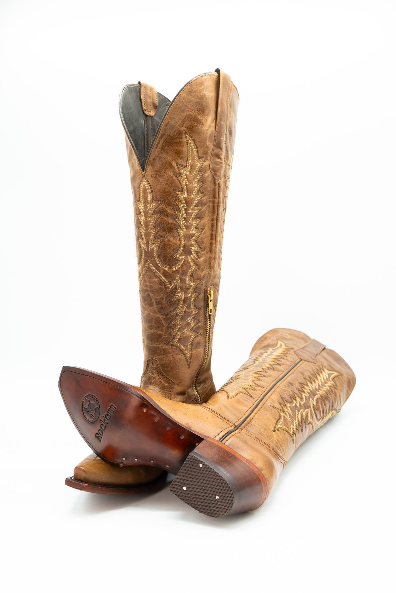 Wide leg hotsell cowboy boots