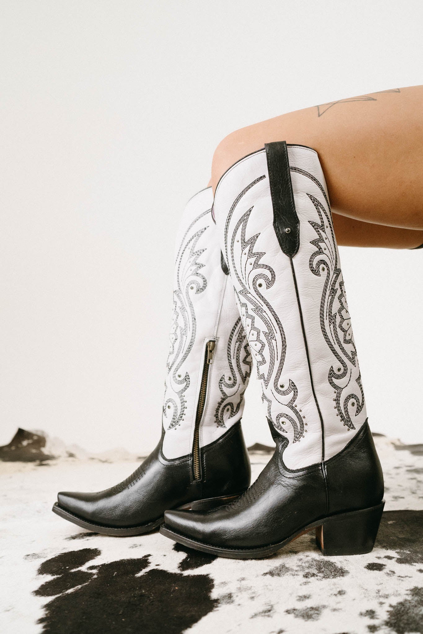 Bonie Tall Snip Toe Cowgirl Boot FINAL SALE