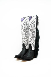 Bonie Fringe Tall Snip Toe Cowgirl Boot