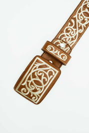 Bordado Rameado Cowboy Belt