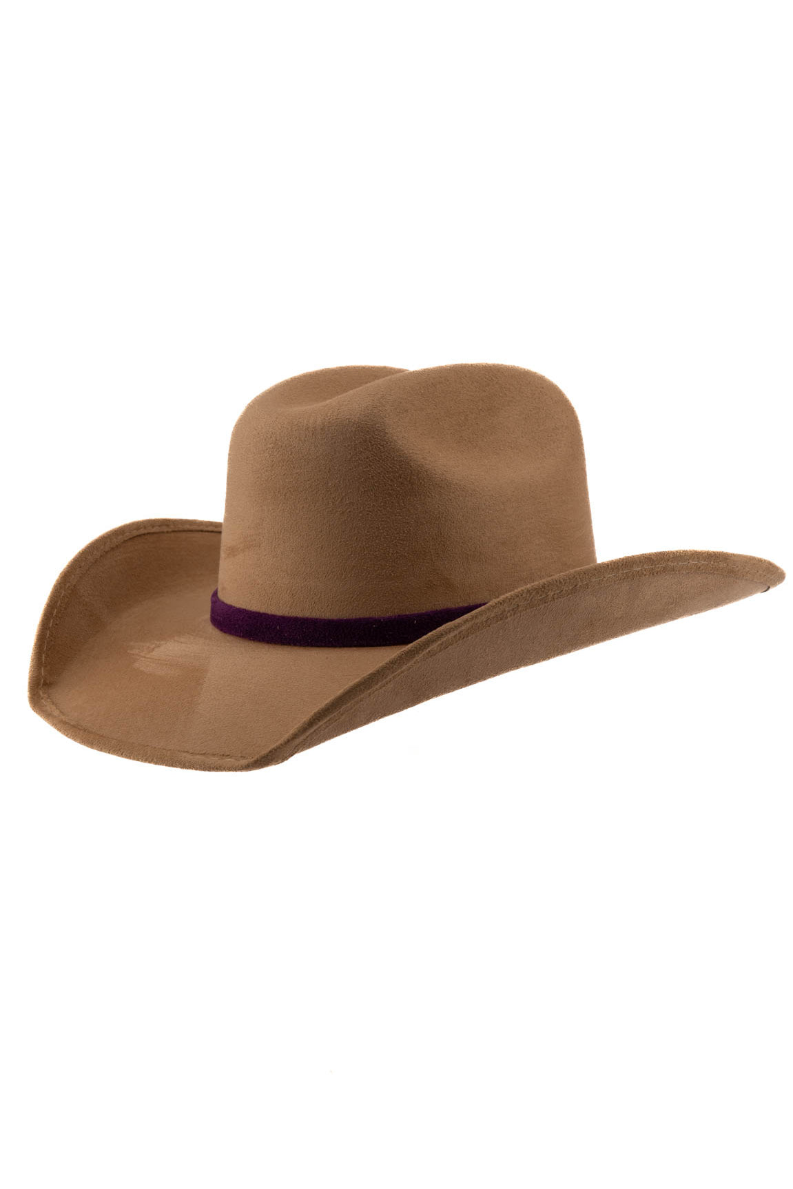 Little Damian Malboro Rainbow Toquilla Suede Cowgirl Hat