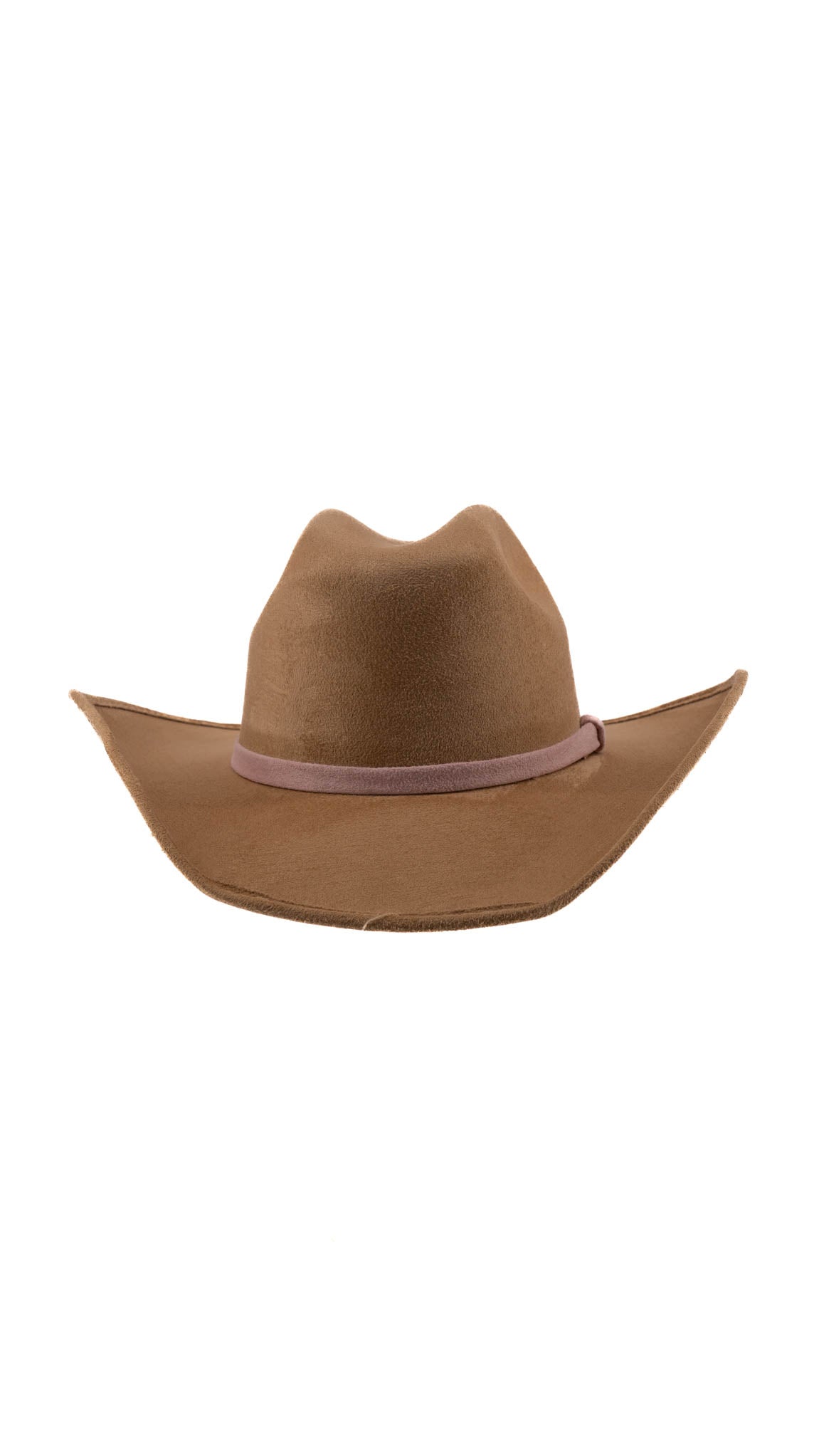 Little Damian Malboro Rainbow Toquilla Suede Cowgirl Hat