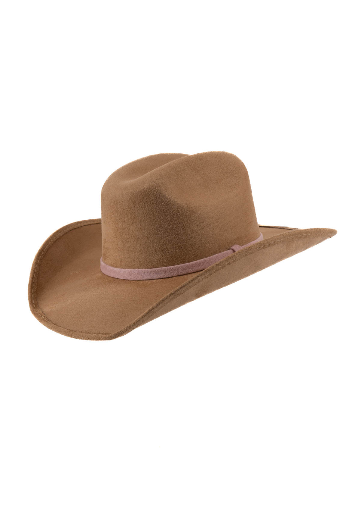 Little Damian Malboro Rainbow Toquilla Suede Cowgirl Hat