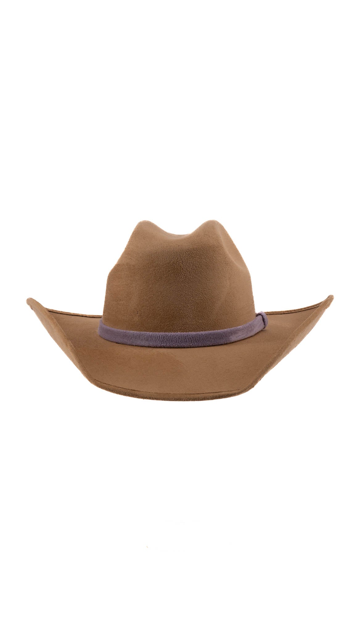 Little Damian Malboro Rainbow Toquilla Suede Cowgirl Hat