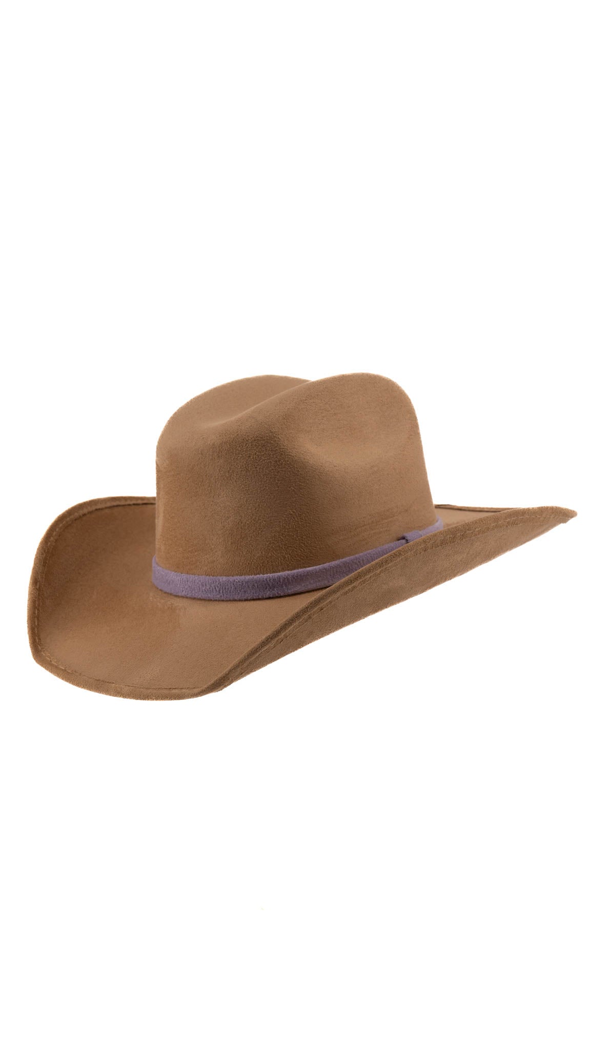 Little Damian Malboro Rainbow Toquilla Suede Cowgirl Hat