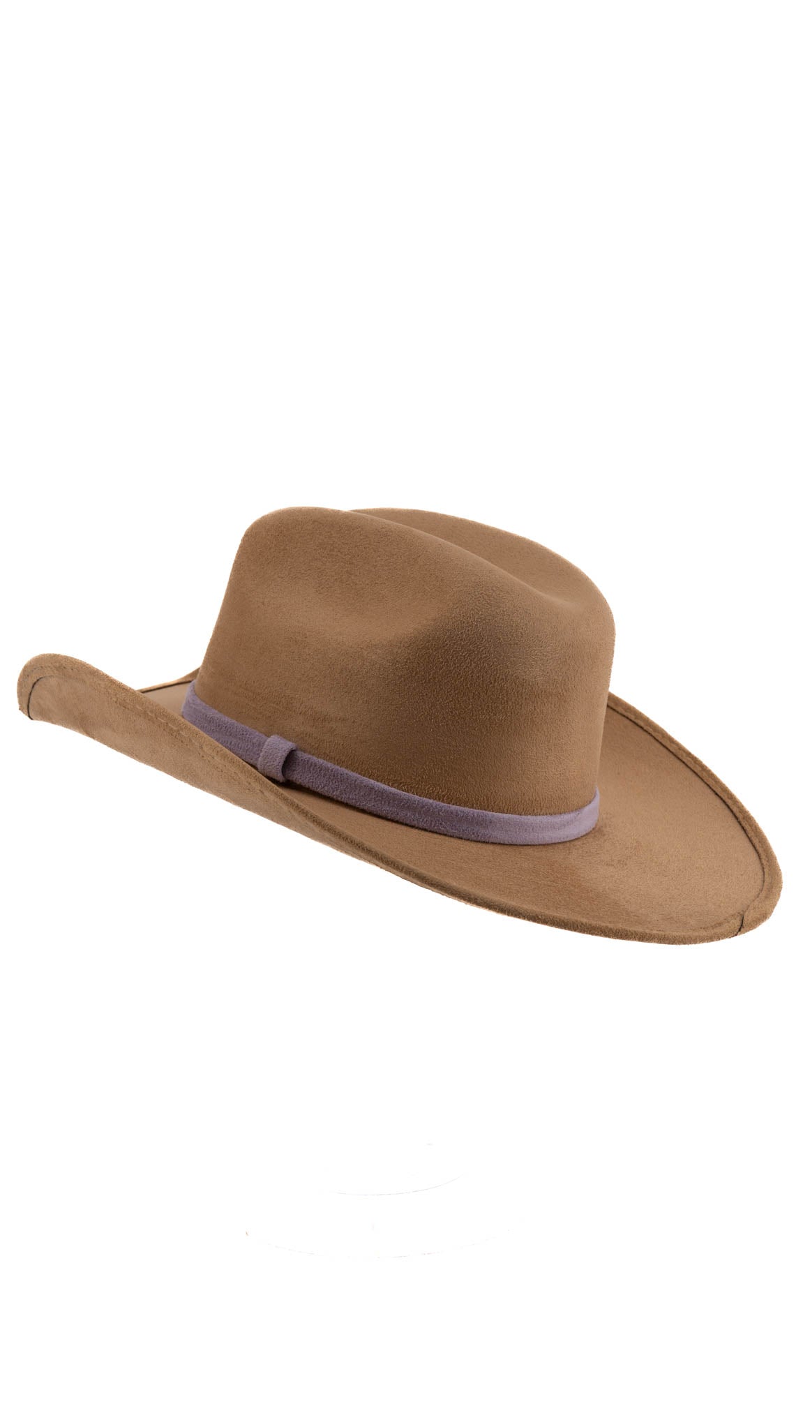 Little Damian Malboro Rainbow Toquilla Suede Cowgirl Hat