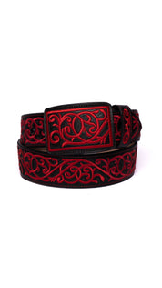 Bordado Rameado Cowboy Belt