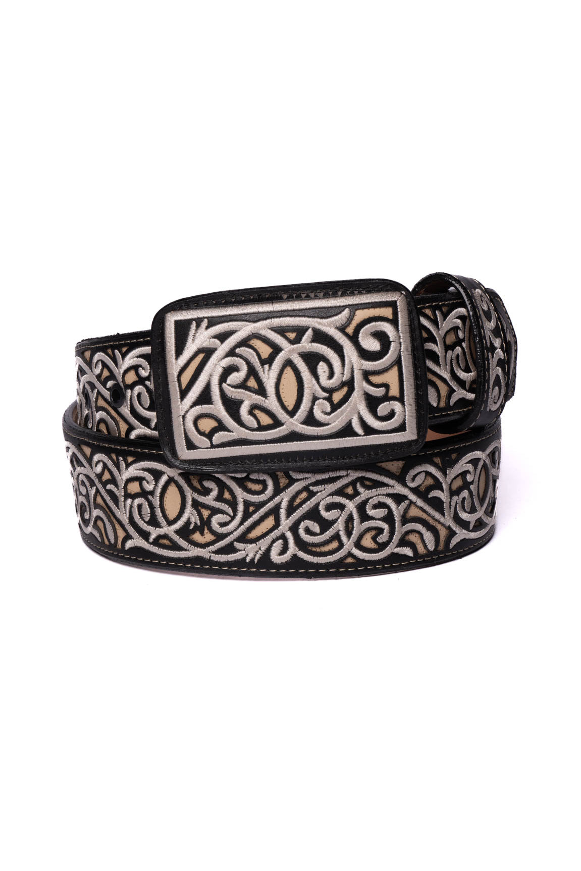 Bordado Rameado Cowboy Belt