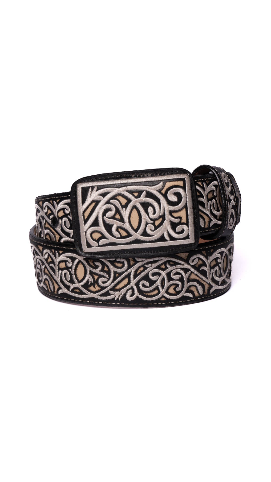 Bordado Rameado Cowboy Belt