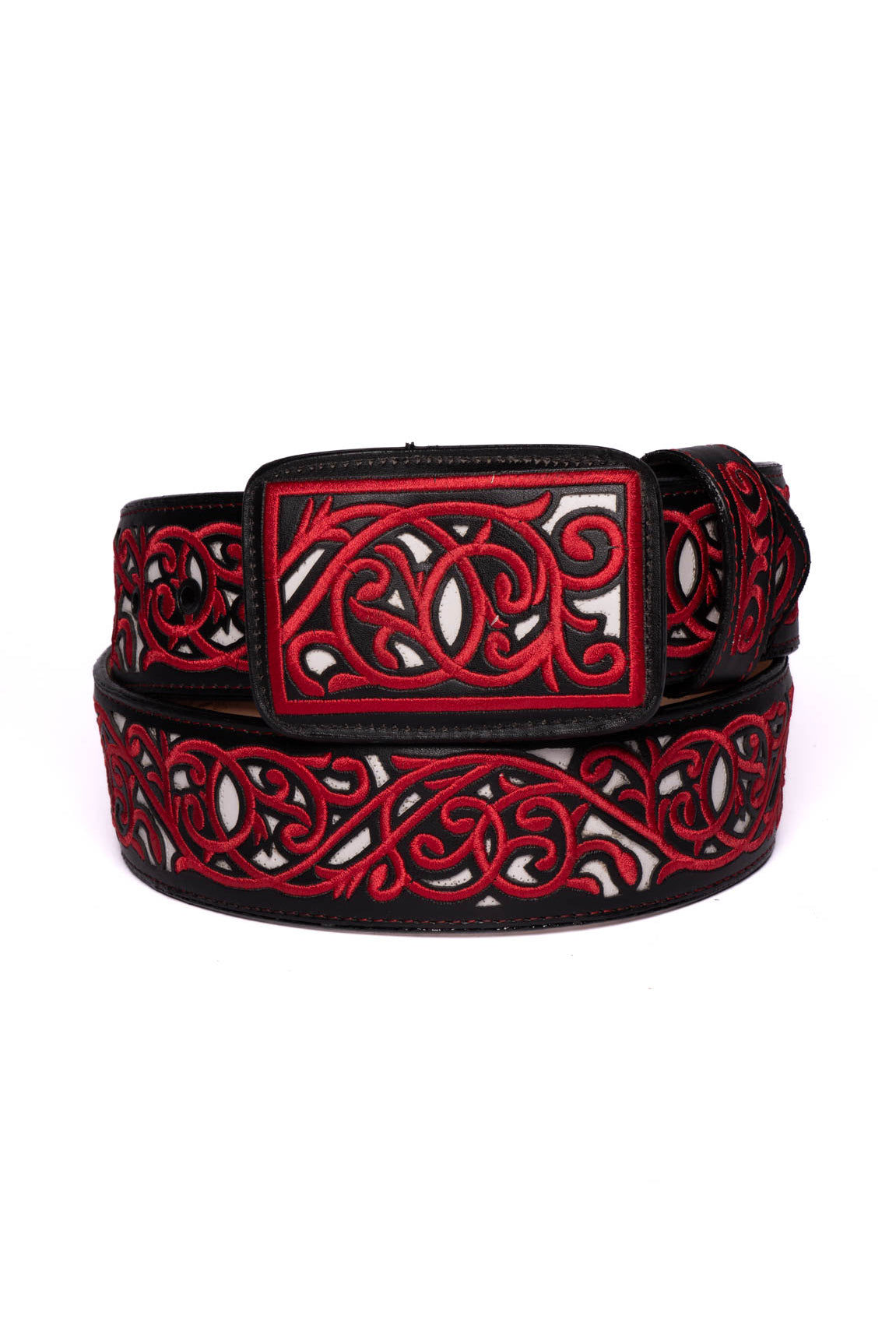 Bordado Rameado Cowboy Belt