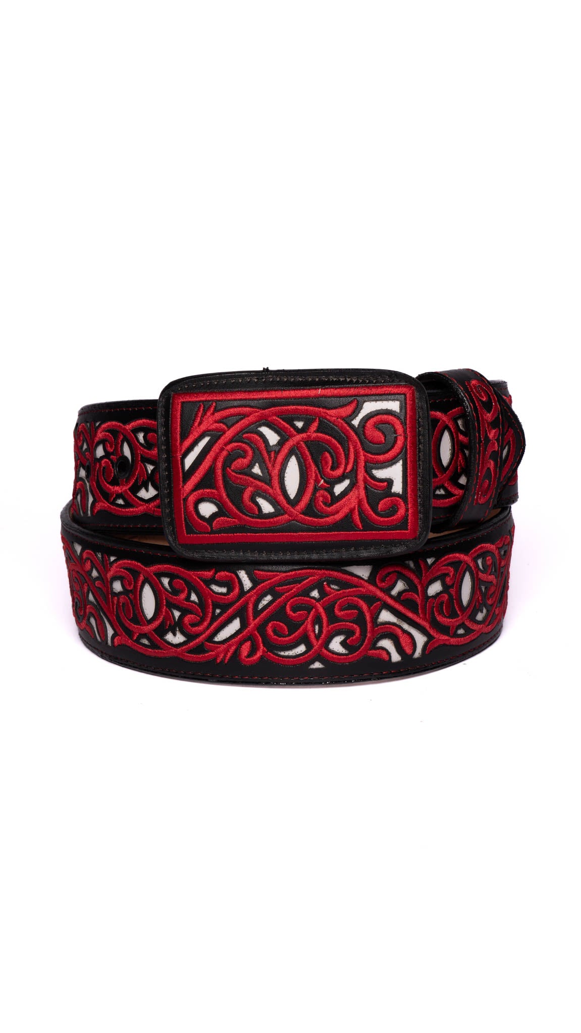 Bordado Rameado Cowboy Belt