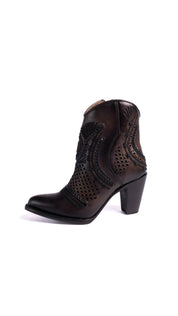 Women Cuadra CU635 LD Maple Shading Laser & Embroidery & Woven Round Toe