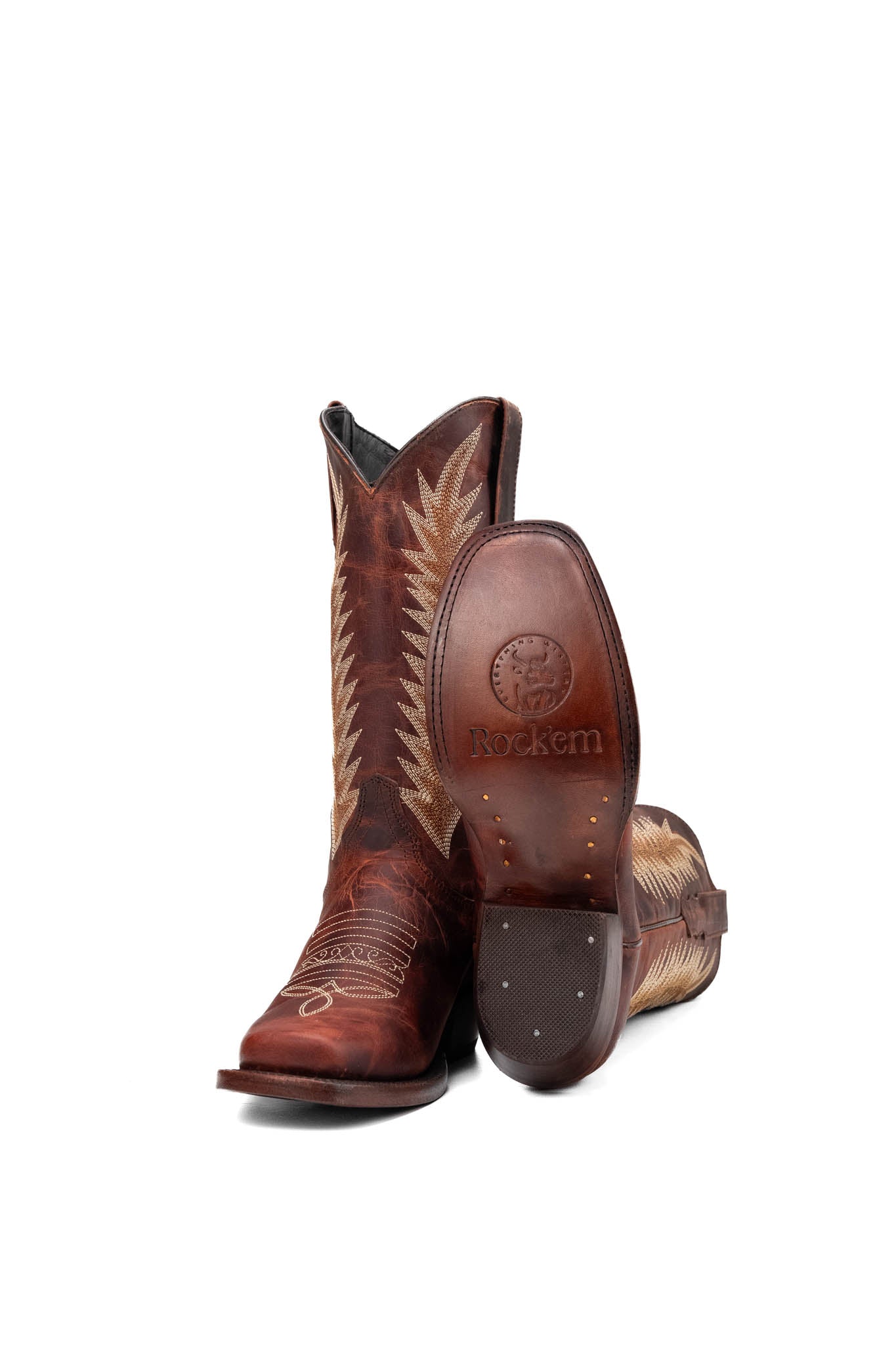 Sierra Frontier Toe Cowgirl Boot
