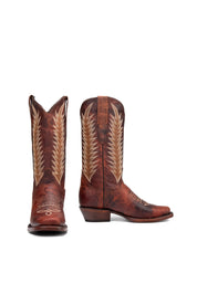Sierra Frontier Toe Cowgirl Boot