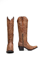Jenny Tall Snip Toe Cowgirl Boot