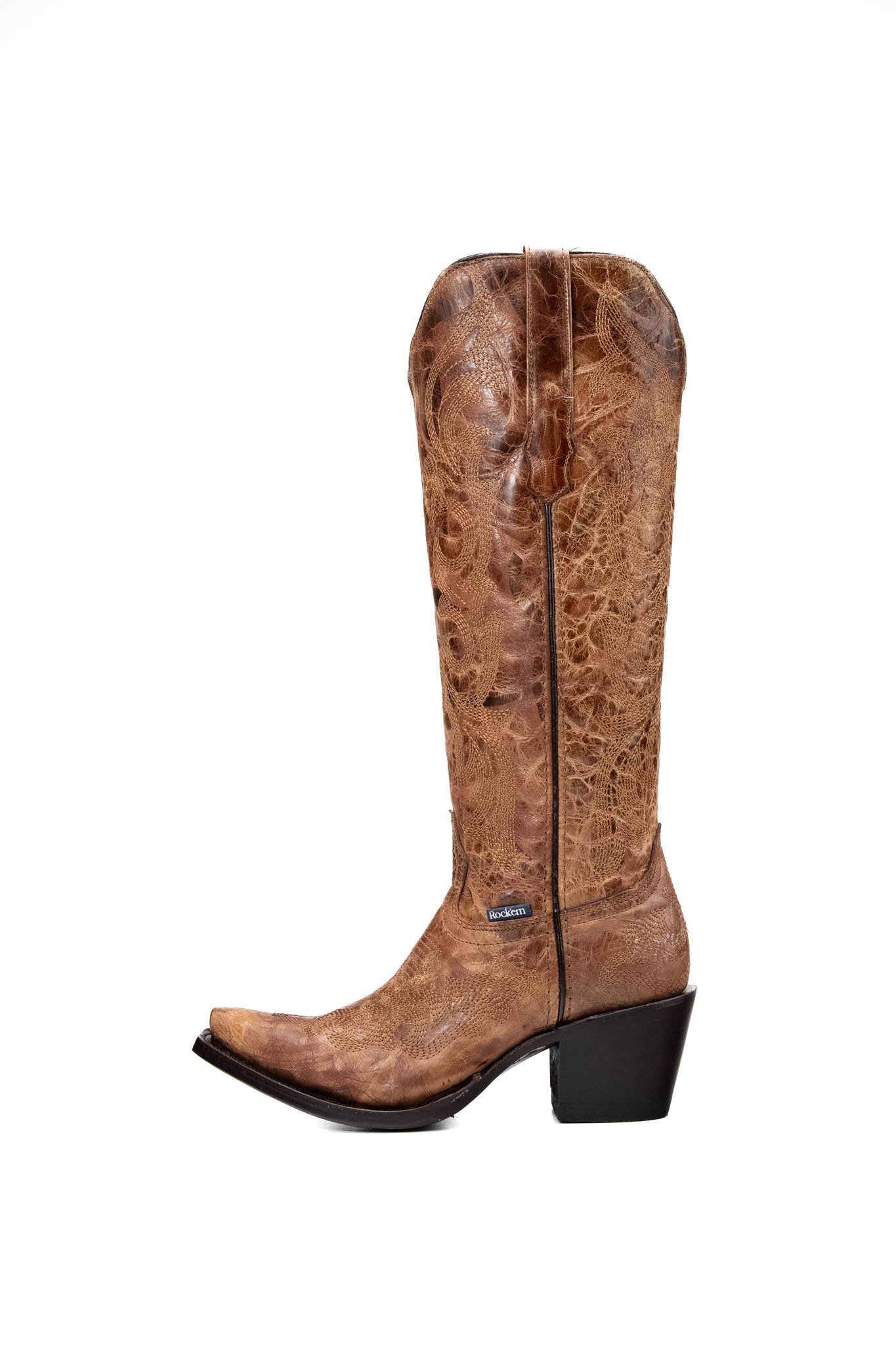 Jenny Tall Snip Toe Cowgirl Boot