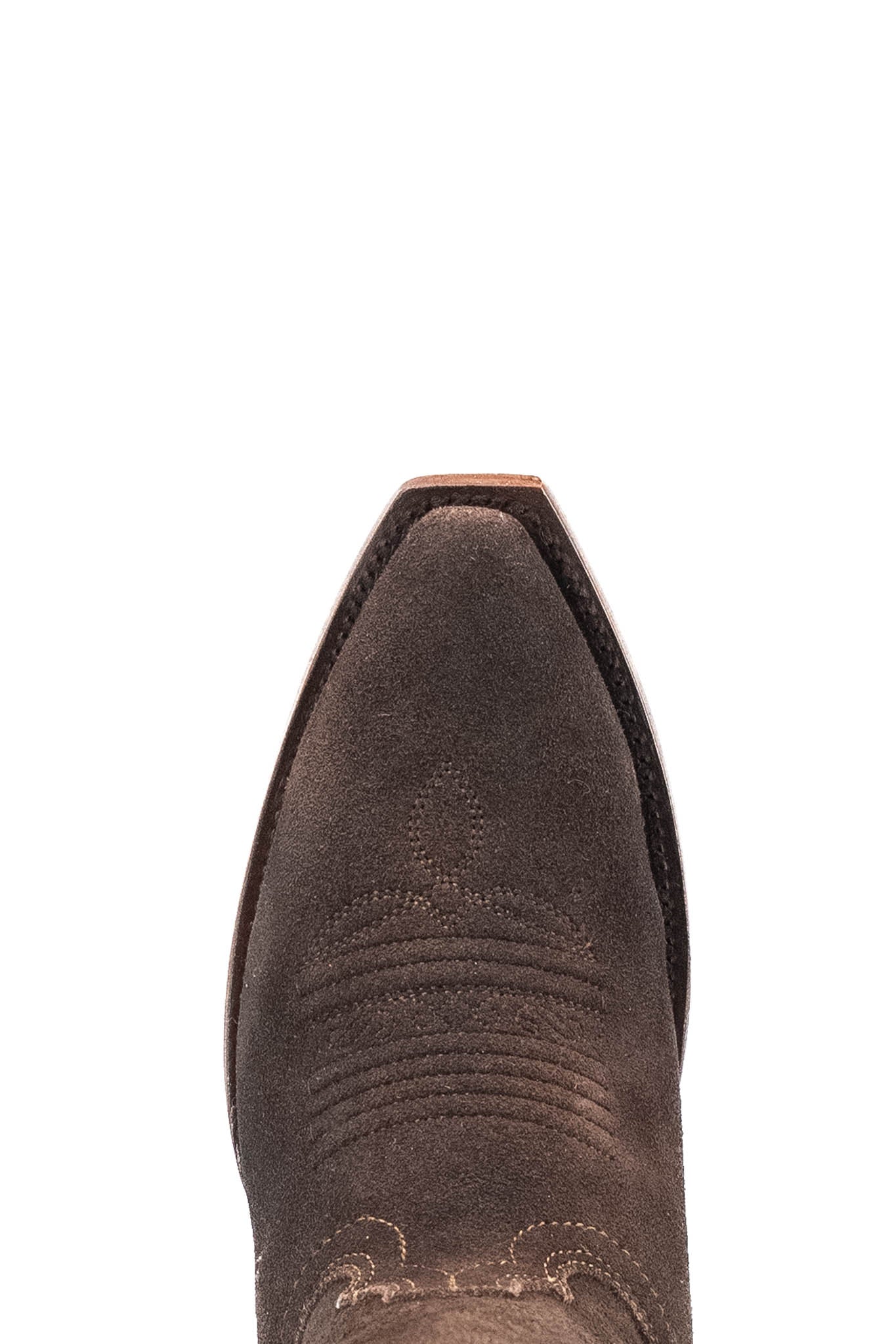 Eleanor Primavera Suede Tall Snip Toe Cowgirl Boot