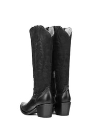 Camila Tall Red Bottom Snip Toe Cowgirl Boot