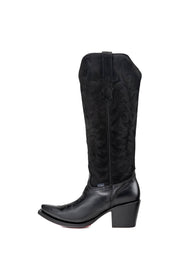 Camila Tall Red Bottom Snip Toe Cowgirl Boot
