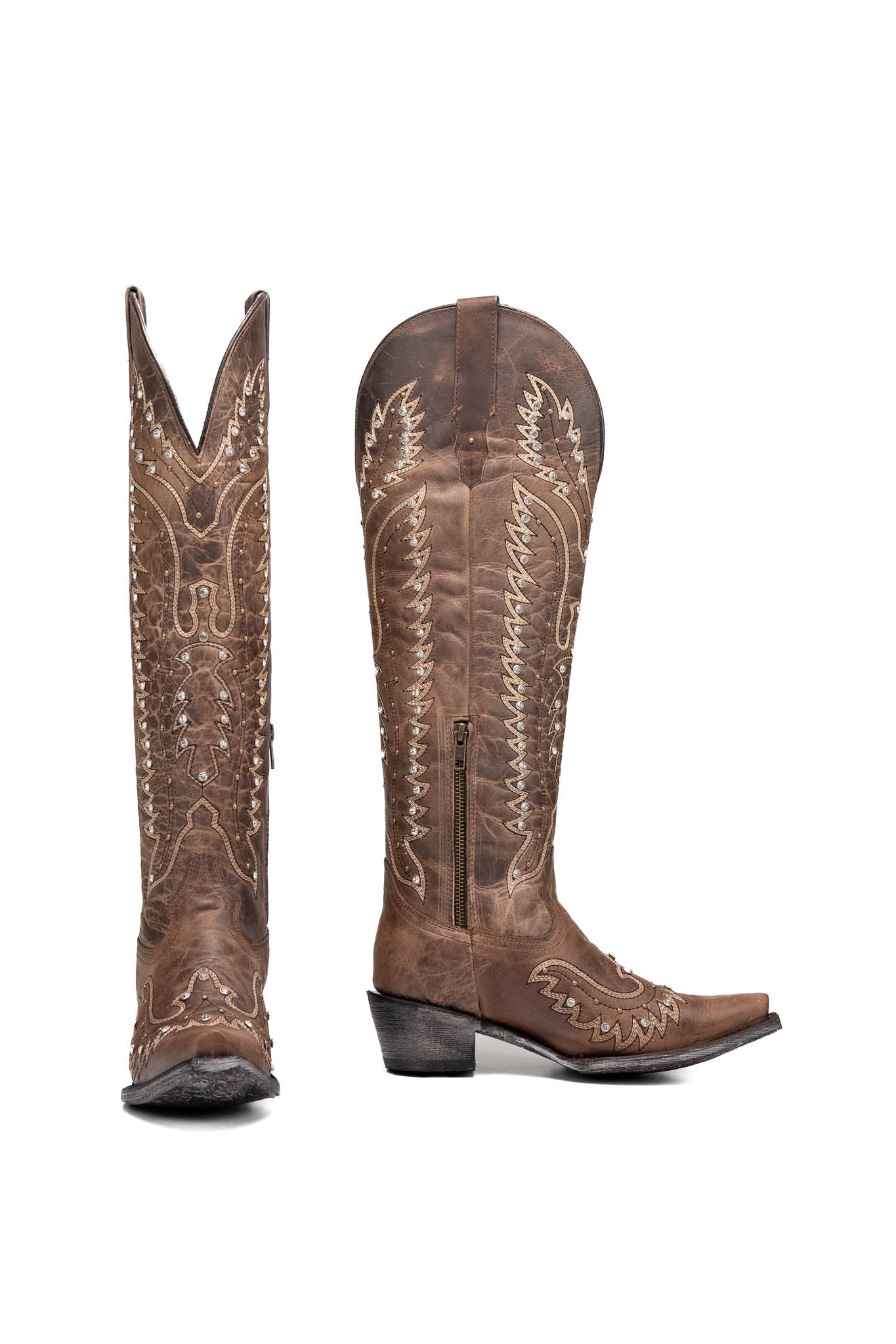 Jazmin Tall Snip Toe Cowgirl Boot