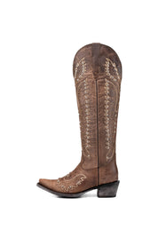 Jazmin Tall Snip Toe Cowgirl Boot