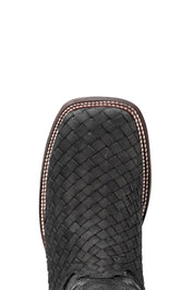 Brooklynn Woven Red Bottom Square Toe Cowgirl Boot