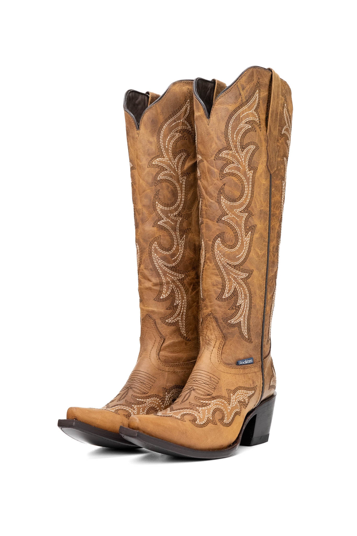 Jenny Tall Snip Toe Cowgirl Boot