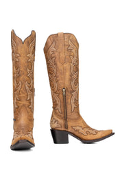 Jenny Tall Snip Toe Cowgirl Boot
