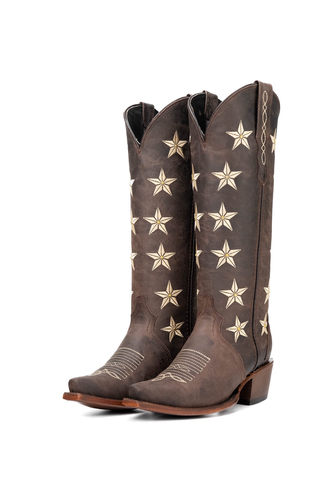 Alexa Star Tall Snip Toe Cowgirl Boot