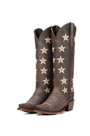 Alexa Star Tall Snip Toe Cowgirl Boot