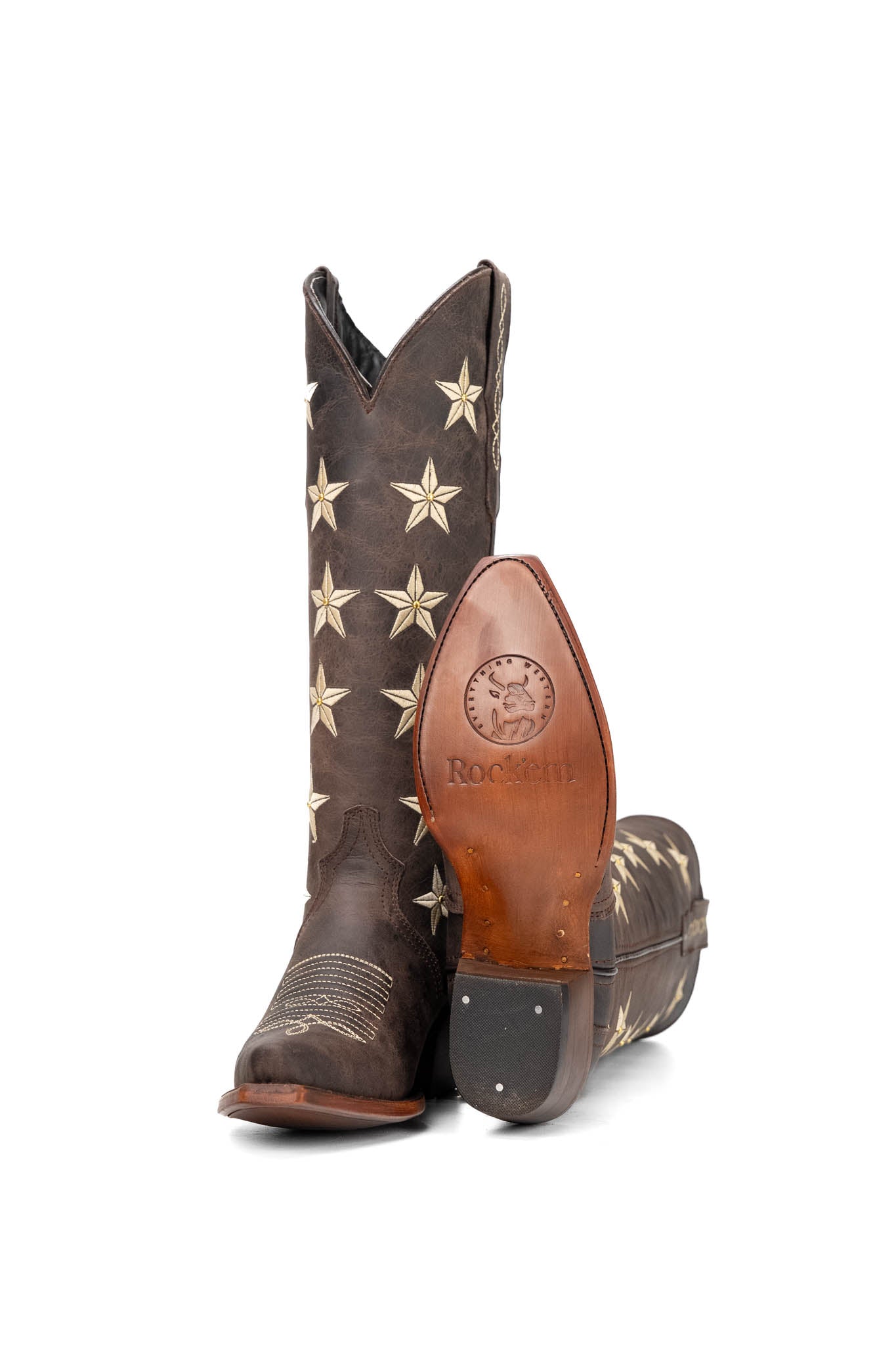 Alexa Star Tall Snip Toe Cowgirl Boot