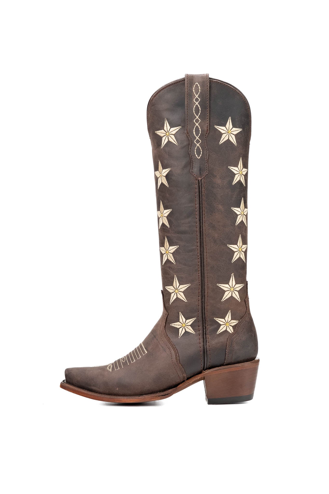 Alexa Star Tall Snip Toe Cowgirl Boot