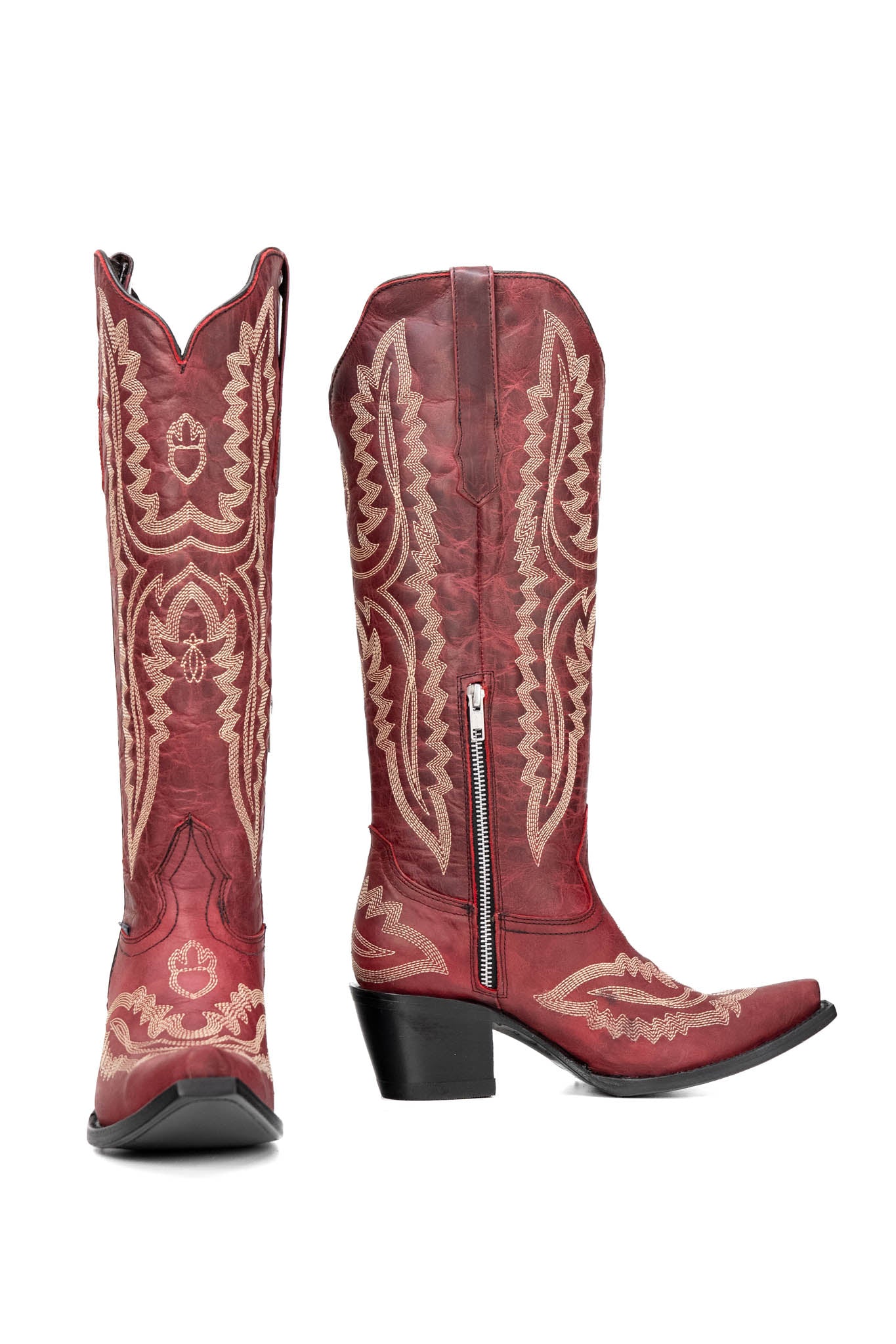 Valencia Tall Snip Toe Cowgirl Boot