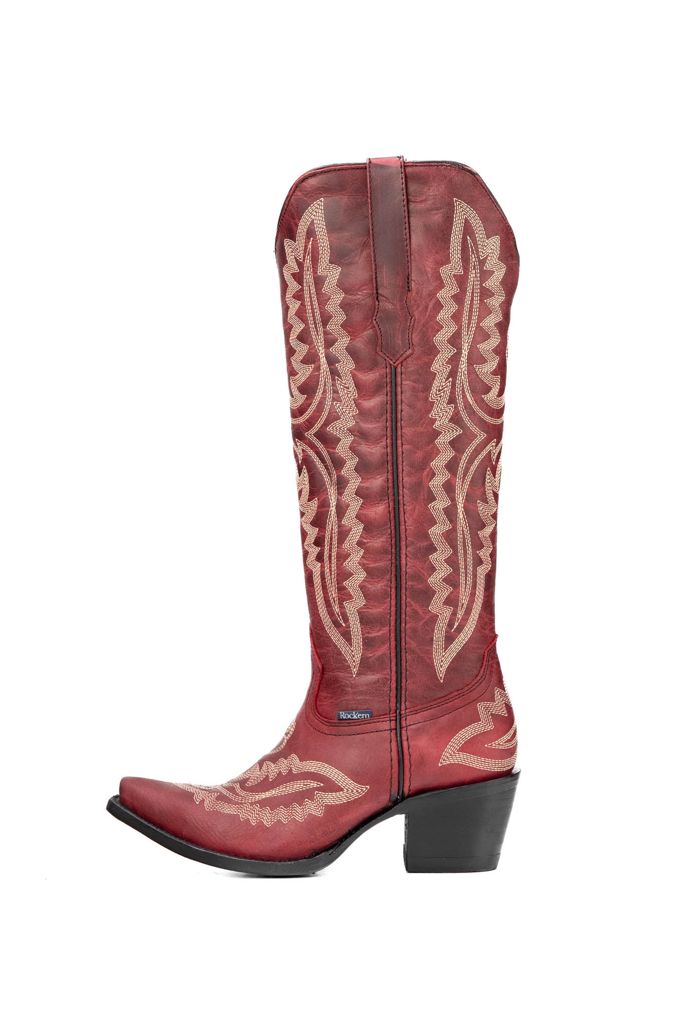 Valencia Tall Snip Toe Cowgirl Boot