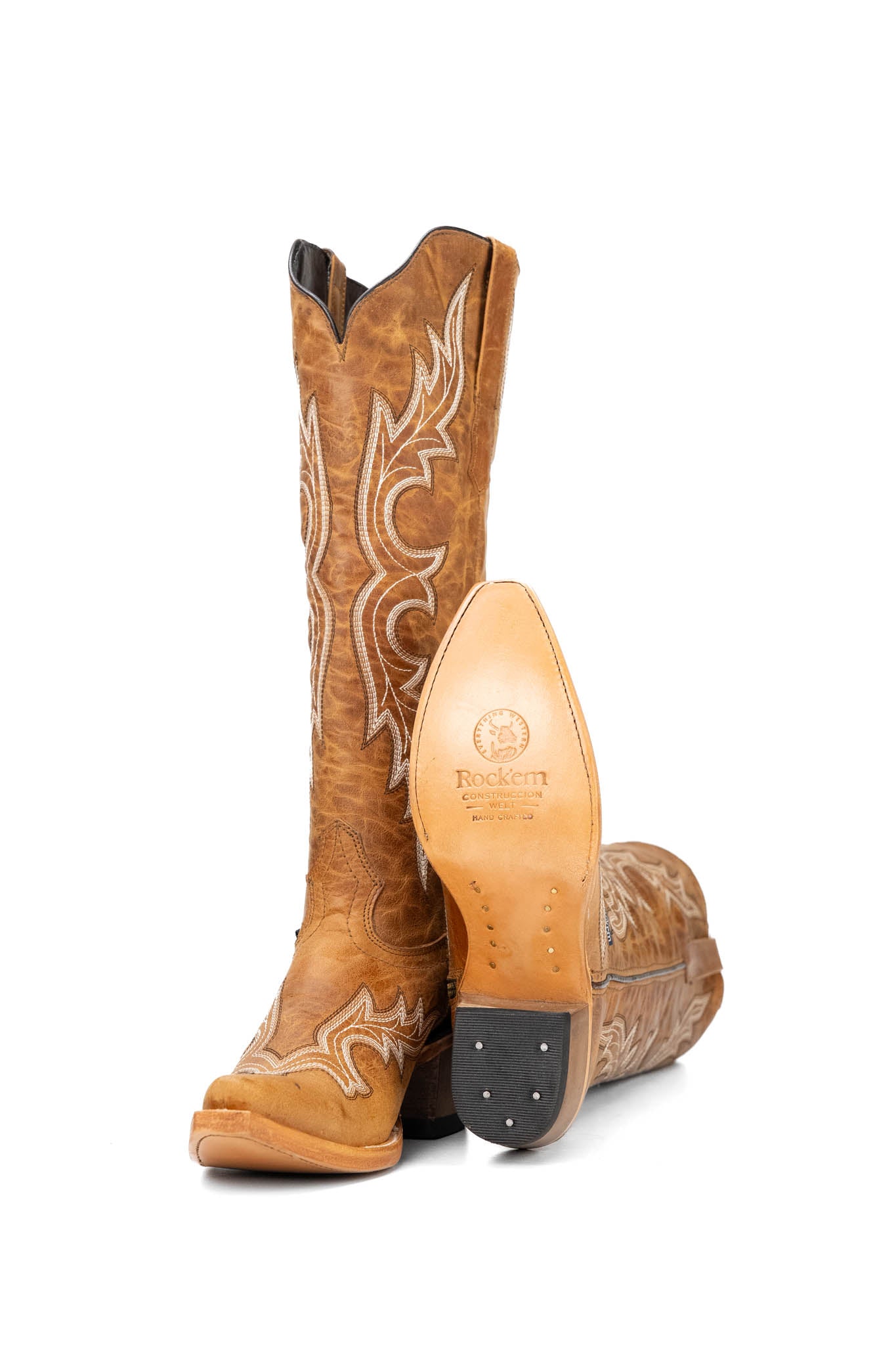 Renata Tall Snip Toe Cowgirl Boot