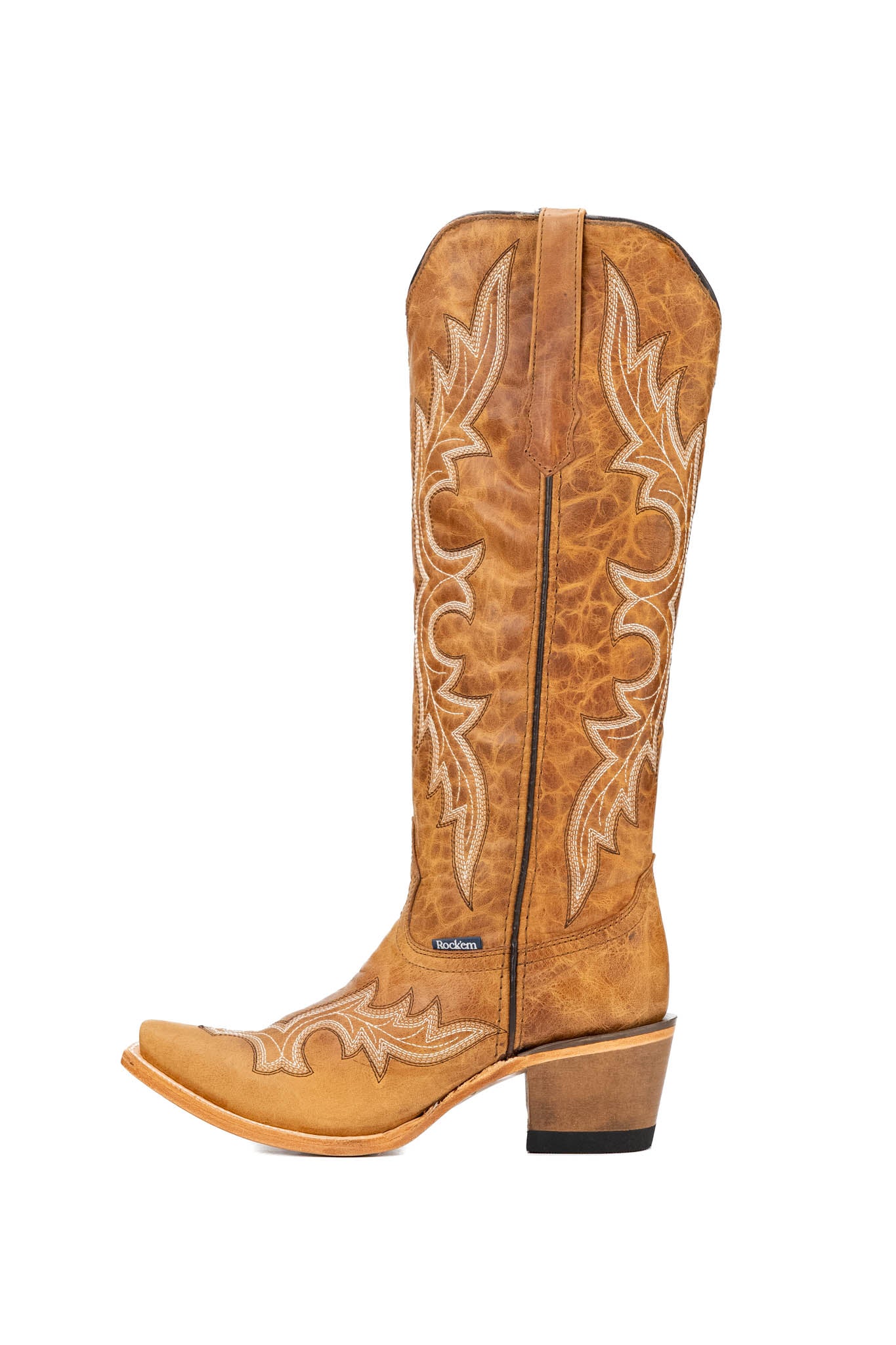 Renata Tall Snip Toe Cowgirl Boot