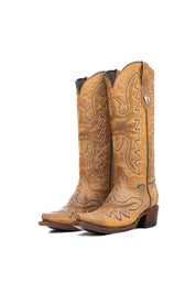 Madeline Midi Snip Toe Cowgirl Boot