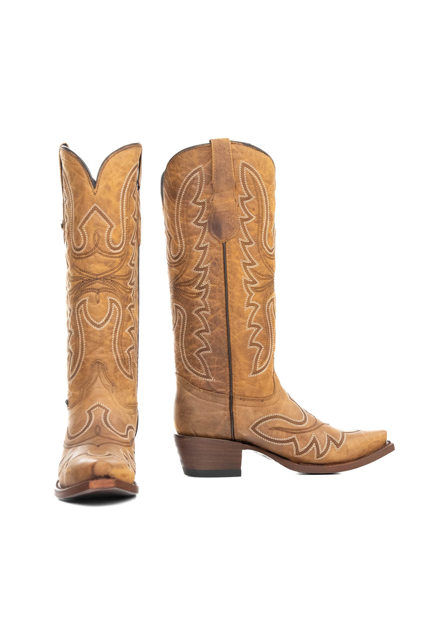 Madeline Midi Snip Toe Cowgirl Boot