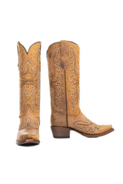 Madeline Midi Snip Toe Cowgirl Boot